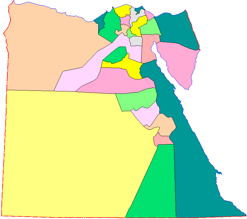 المسافة بين القاهرة والمحافظات الأخرى بالكيلومتر