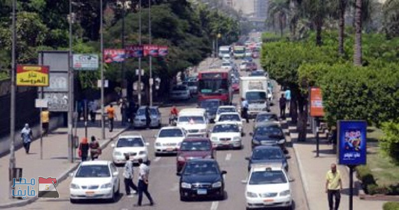 الحالة المرورية بميادين القاهرة والمحاور
