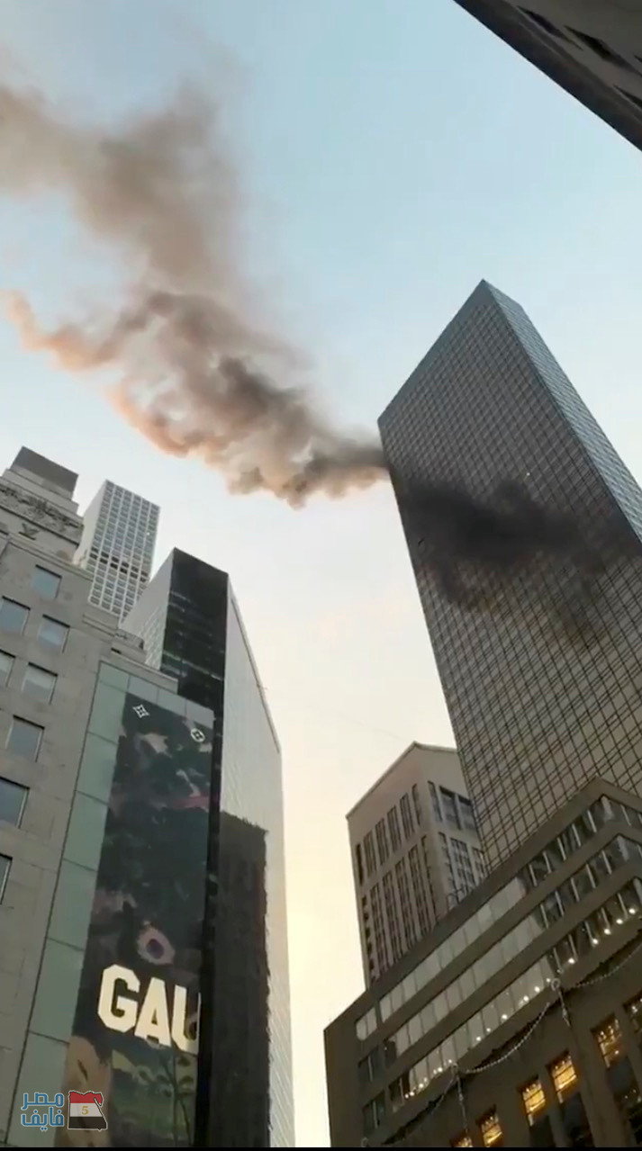 بالفيديو والصور| نشوب حريق في برج ترامب في مانهاتن وإصابة شخصين 3