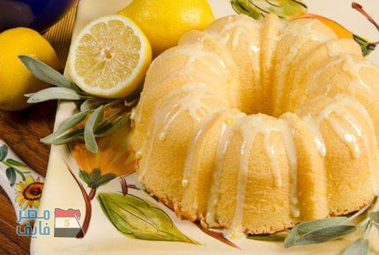طريقة عمل كيكة الليمون الهشة