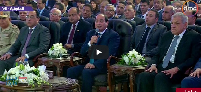 بالفيديو| أول رد من «السيسي» على مزاعم السودان: “مصر مش هتحارب أشقائها”