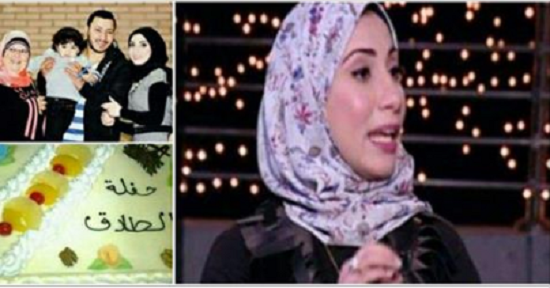 بالصور| «دينا عبد الله» فتاة مصرية تُثير الجدل بحفل طلاقها بعد 40 يوماً فقط من الزواج: «وقعته في شر أعماله»