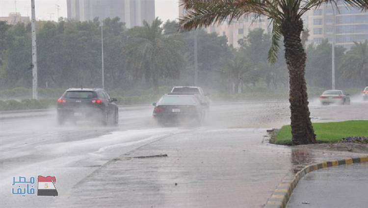بالصور| هطول أمطار غزيرة صباح اليوم على القاهرة