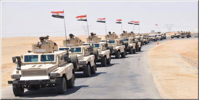 انتشار عسكري غير مسبوق تزامنًا مع عملية سيناء وإغلاق الكباري والمعديات بقناة السويس