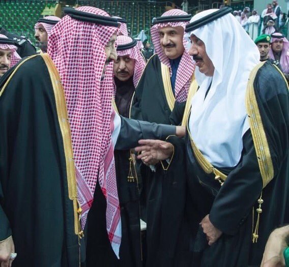 بالفيديو والصور| الملك سلمان بن عبد العزيز يرقص مع الوليد بن طلال 4