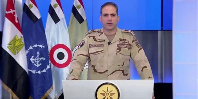 البيان الثالث للقوات المسلحة بشأن العملية الشاملة سيناء 2018