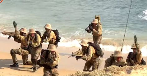 بالفيديو.. القوات البحرية المصرية تحمي «حقل ظهر»