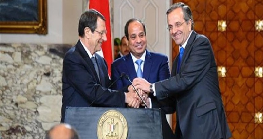 مصر وقبرص واليونان في مواجهة مع تركيا 8