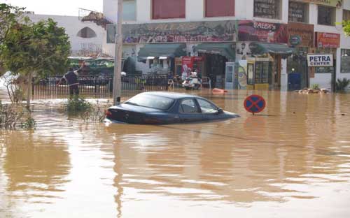 تعليق الرئيس السيسي على الأمطار والسيول 8