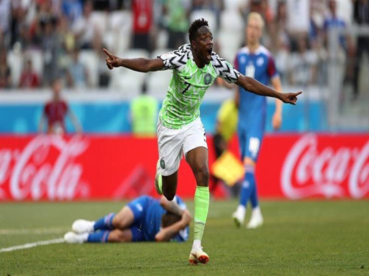 ملخص مباراة نيجيريا وأيسلندا بكأس العالم التي انتهت بفوز المنتخب النيجيري