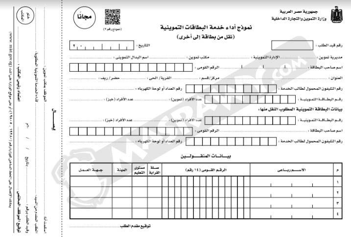 بواقع 3 مواليد فقط للبطاقة: موعد إضافة المواليد حسب رقم بطاقة التموين وأعمار المستفيدين وأول صورة لاستمارة الإضافة 8