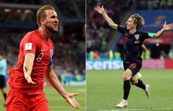 موعد مباراة انجلترا وكرواتيا في دور نصف النهائي كأس العالم 2018 والقنوات الناقلة للمباراة 1
