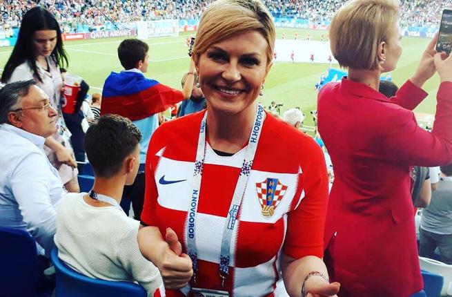 تعليق غير متوقع من رئيسة كرواتيا بعد خسارة منتخب بلادها في نهائي المونديال