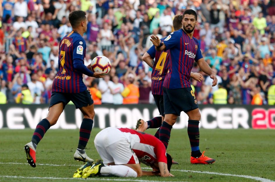 برشلونة يواصل إهدار النقاط بالتعادل مع بلباو