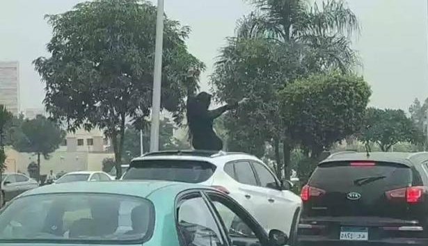 تعرف على عقوبة القتاة الراقصة فوق سقف سيارة في شارع “صلاح سالم” بعد إلقاء القبض عليها !!
