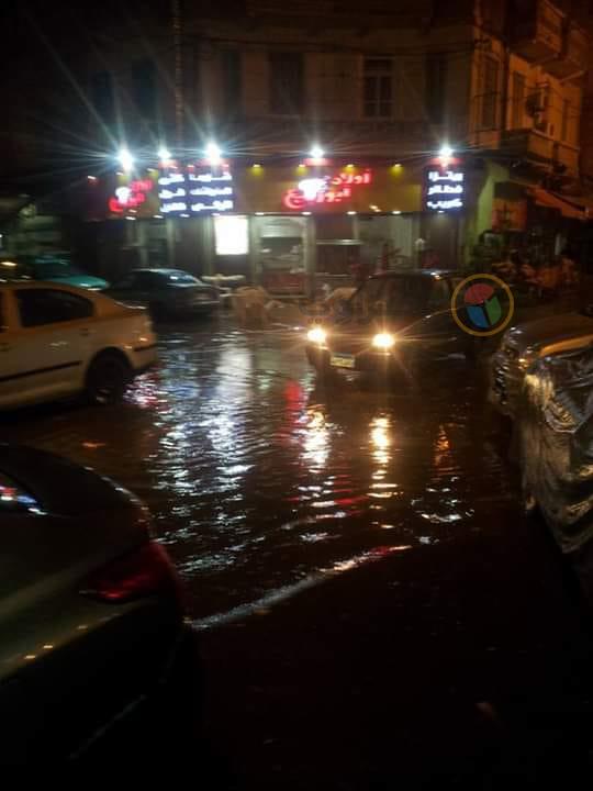 بالصور.. شوارع الإبراهيمية تغرق في أمطار "نوة المكنسة".. وشركة الصرف توجه نصائح للمواطنين 10