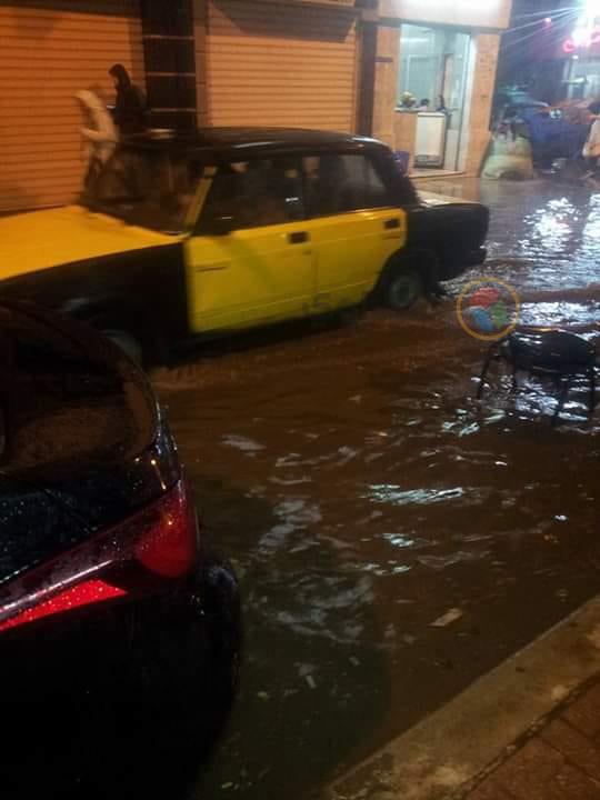 بالصور.. شوارع الإبراهيمية تغرق في أمطار "نوة المكنسة".. وشركة الصرف توجه نصائح للمواطنين 14