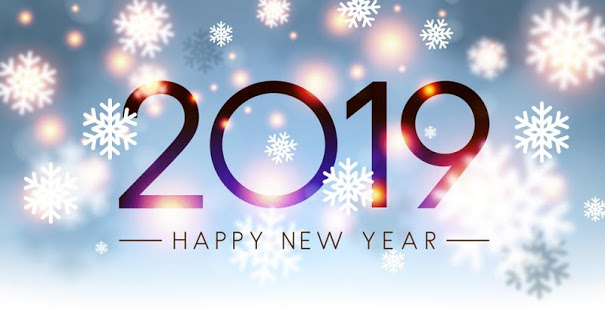 رسائل وصور السنة الميلادية الجديدة 2019 1