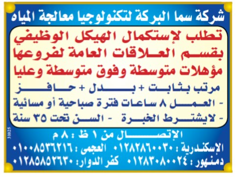 إعلانات وظائف جريدة الوسيط اليوم الاثنين 25/2/2019 27