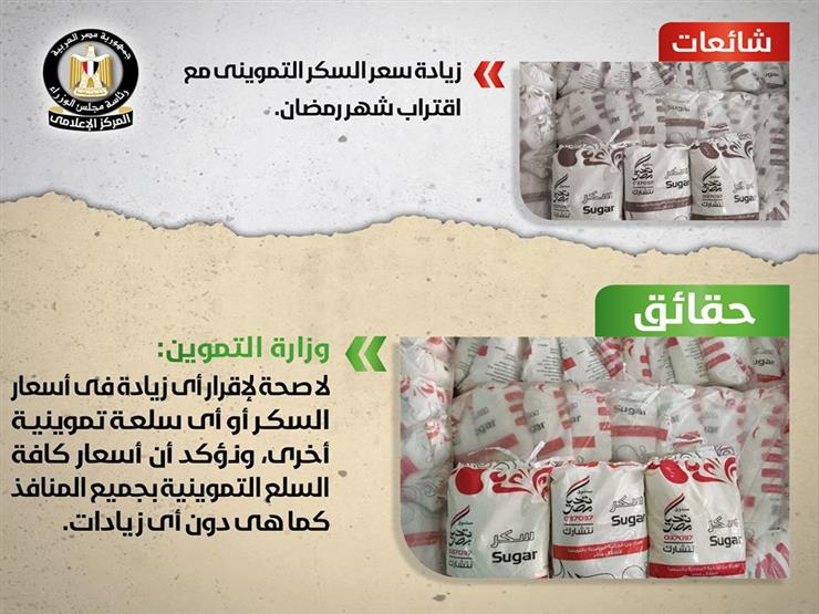 الحكومة تُعلن عن سعر السكر التمويني قبل شهر رمضان «صور» 7