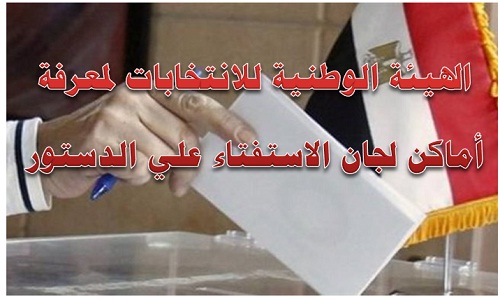 الاستفتاء علي الدستور 2019