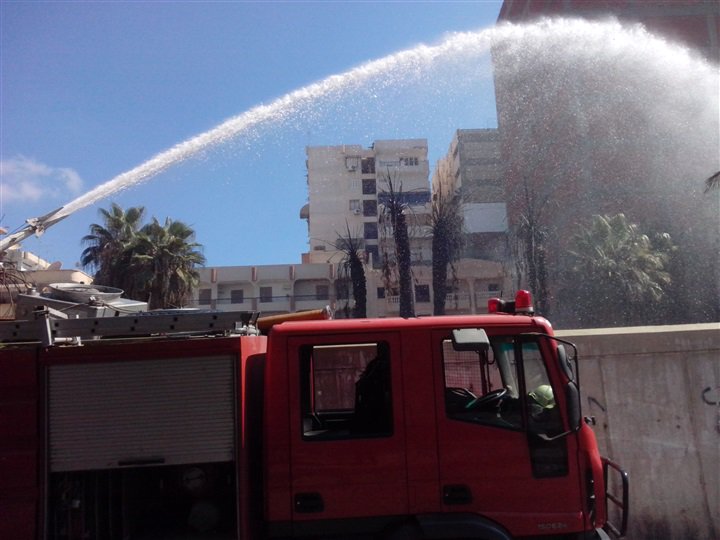 شاهد| حريق يضرب مستشفى إسرائيلي بالقدس وإجلاء عدد من المرضى 7