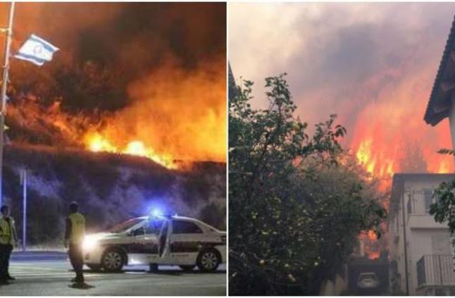 “إسرائيل تحترق”.. إندلاع 19 حريق حتى الآن داخل مناطق تابعة للكيان الصهيوني.. والخسائر لا تحصى !!