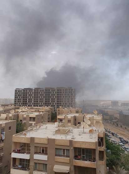 شاهد| النشطاء يتداولون أول صور حية لحريق زهراء المعادي منذ قليل.. ومصدر امني يكشف التفاصيل 3