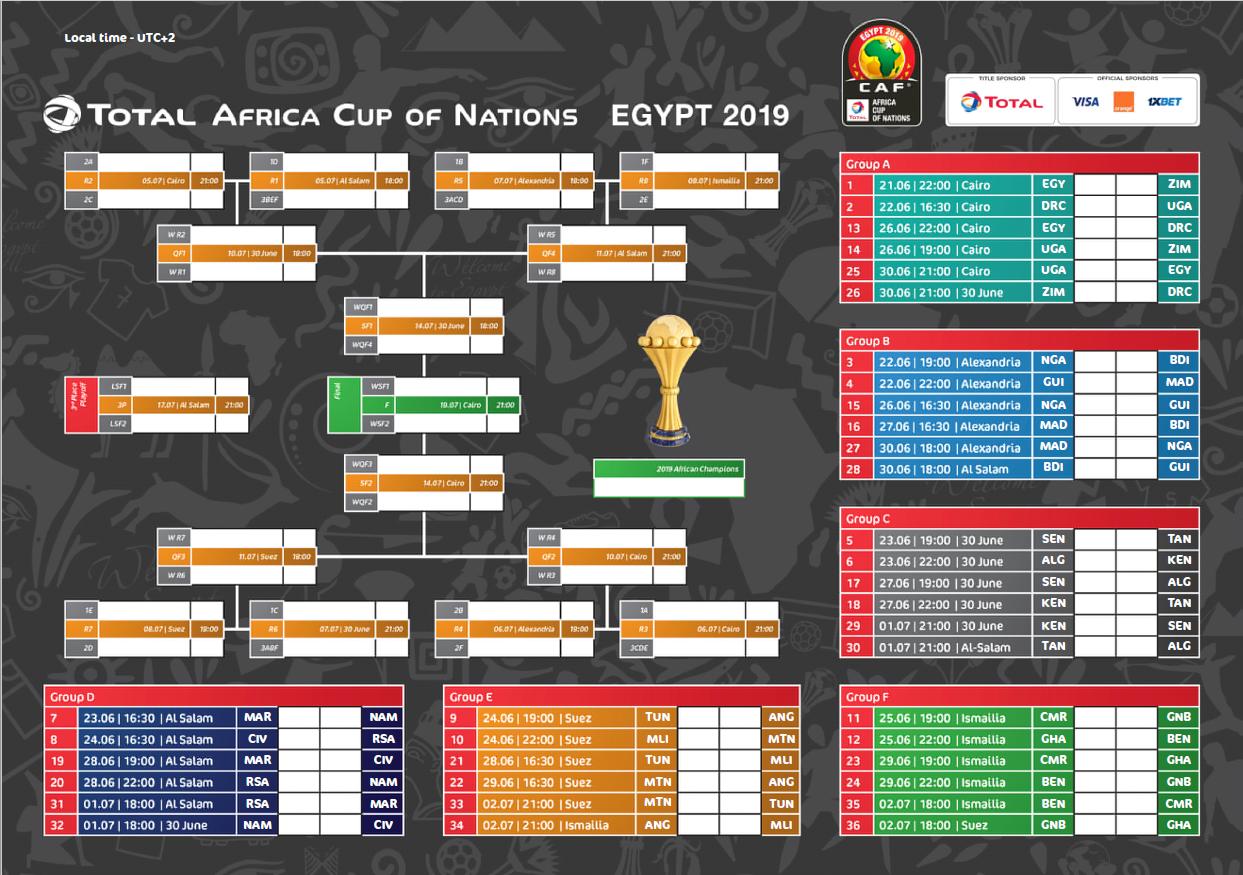 بطولة كأس أمم افريقيا