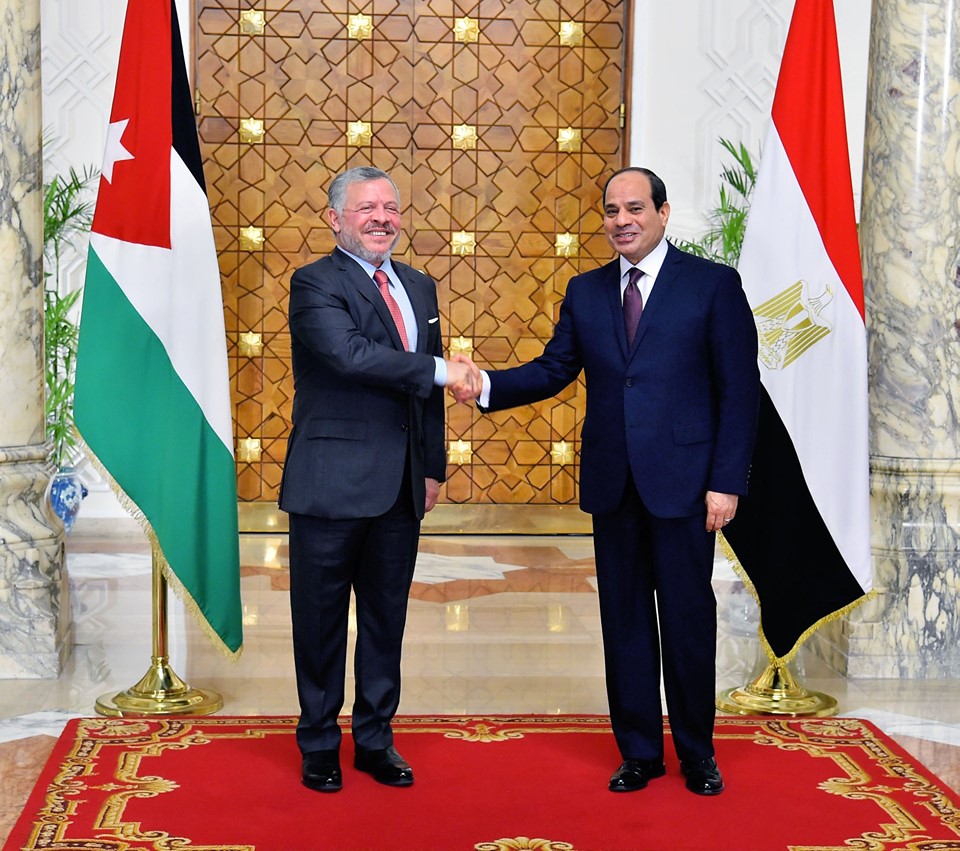 بالصور| تعرف على تفاصيل لقاء الرئيس السيسي مع الملك عبد الله الثاني 7