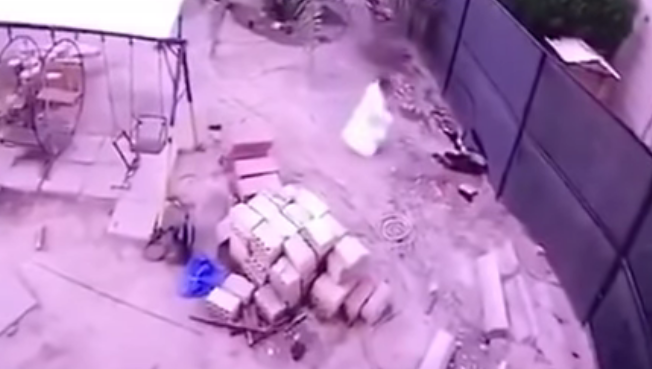 لحظة ابتلاع الأرض لـ«مواطن كويتي» داخل حديقة منزله.. فيديو 7