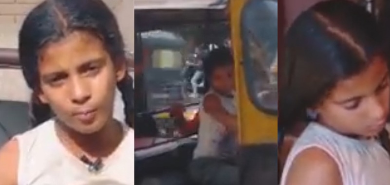 “بالفيديو” مأساة رحمة عبد ربه 11 سنة  تعمل على توك توك لتصرف على أمها المريضة وأخواتها بعد وفاة أبيها