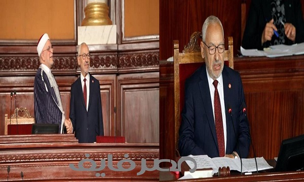 راشد الغنوشى زعيم الإخوان رئيسا للبرلمان التونسي