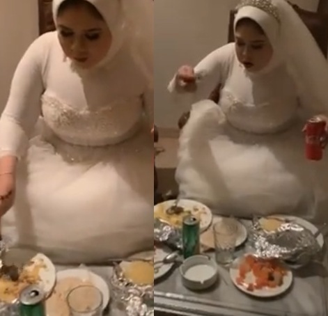 ‏‎بالفيديو والصور "العروسة أكلت العريس" شاهد ماذا فعلت عروسة بعريسها ليلة الدخلة وشقيقه "يا نهار اسود وديتي عمرو فين" 8