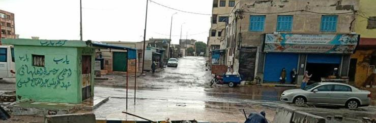 بالصور.. أمطار غزيرة تجتاح إحدى المحافظات المصرية ورفع حالة الطوارىء و4 جهات رسمية تتصدى لها 1