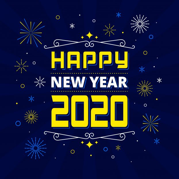 صور ورسائل تهنئة بالعام الميلادي الجديد 2020 مسدجات السنة الجديدة Happy New Year 11