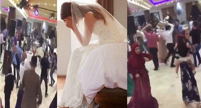 بالفيديو والصور "عروسة تتفاجأ بزوجة ثانية لعريسها ليلة الدخلة" وحفل الزفاف كان سيتحول إلى كارثة والنهاية غير متوقعة 10