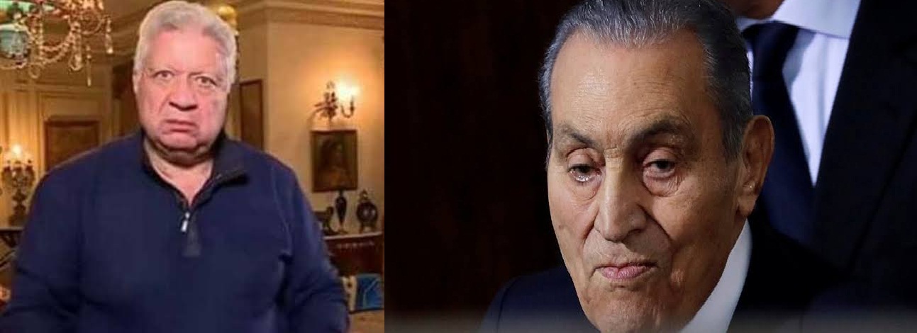 الرئيس المصري الأسبق «مبارك» يقدم واجب العزاء لـ«مرتضى منصور»