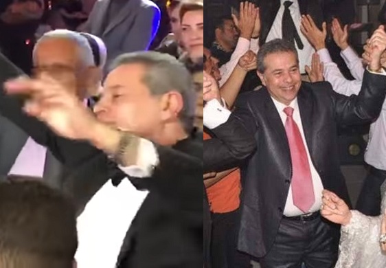بالفيديو والصور "ولع الفرح" توفيق عكاشة يرقص على أنغام أغنية لحكيم بدار القوات الجوية وسط حضور نجوم السياسة والمجتمع 7