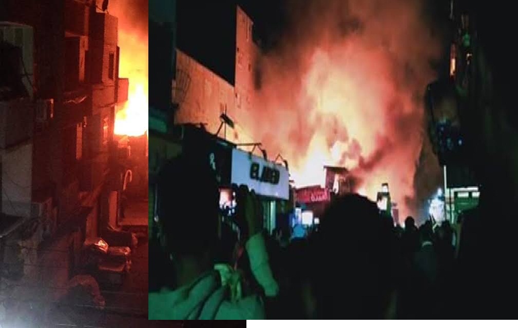 حريق يضرب عدد من المحلات في شبرا الخمية والسيطرة عليه.. والداخلية تكشف التفاصيل وحجم الخسائر