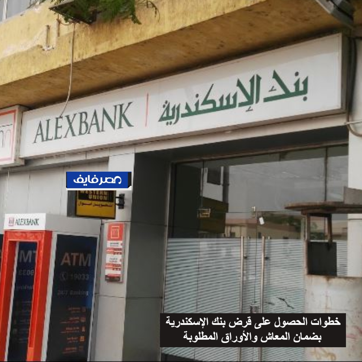 احصل على قرض بنك الاسكندرية بضمان المعاش والأوراق المطلوبة