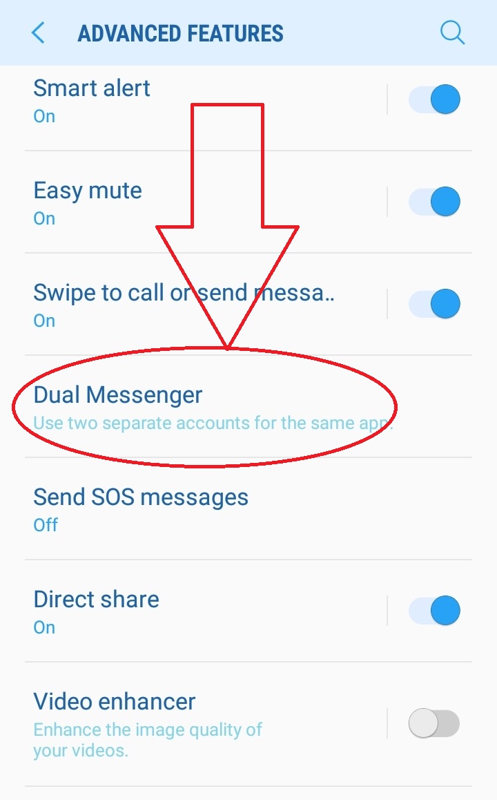 حل مشكلة عدم ظهور الأسماء في الواتس اب المزدوج Dual Whatsapp في هواتف اندرويد 10