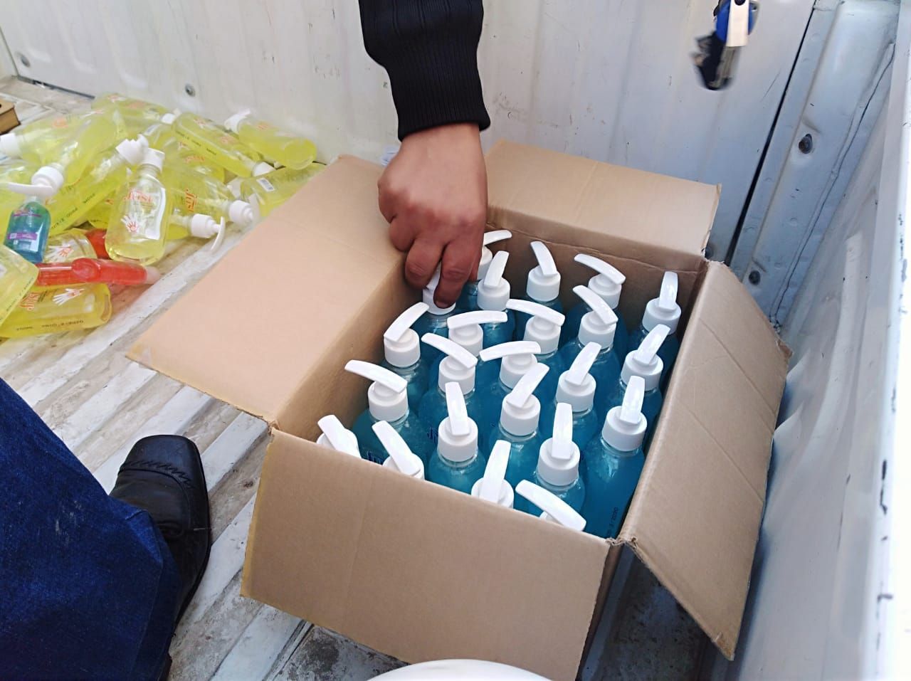 وزارة التموين تعلن عن إمكانية تبديل النقاط للحصول على زجاجات الكولونيا والمطهرات