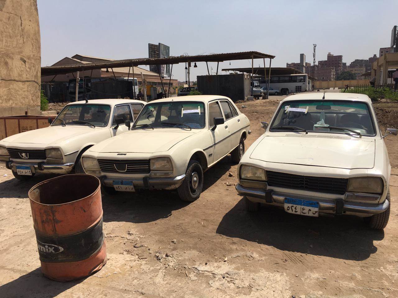 مزاد بيع 120 سيارة مستعملة بالهيئة العربية للتصنيع