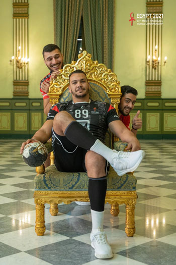 صور لاعبي المنتخب المصري لليد