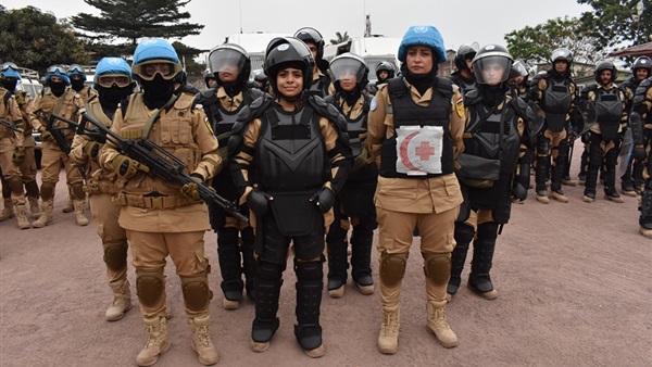 أول ضابطات مصريات في قوات حفظ السلام