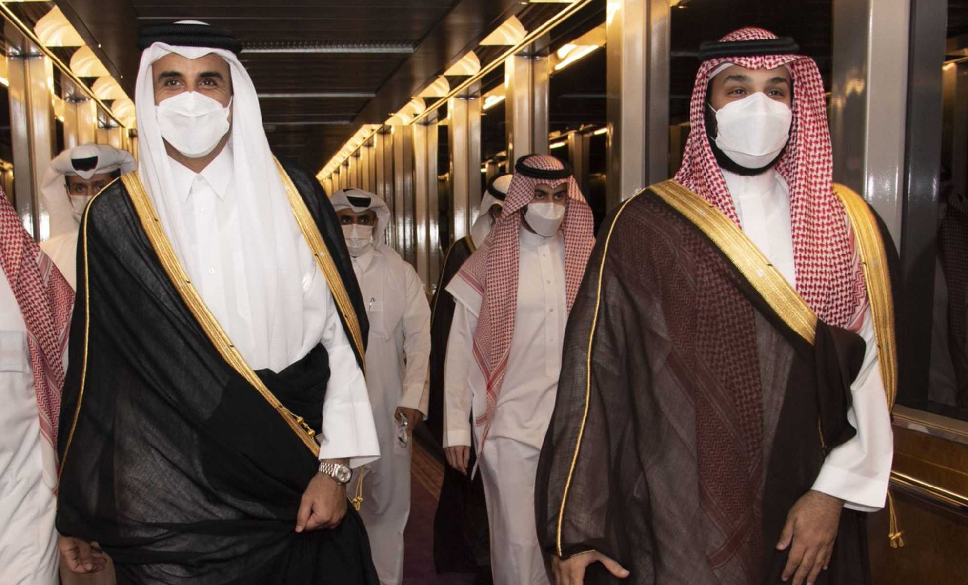 أمير قطر يصل إلى السعودية في أول زيارة بعد المصالحة الخليجية