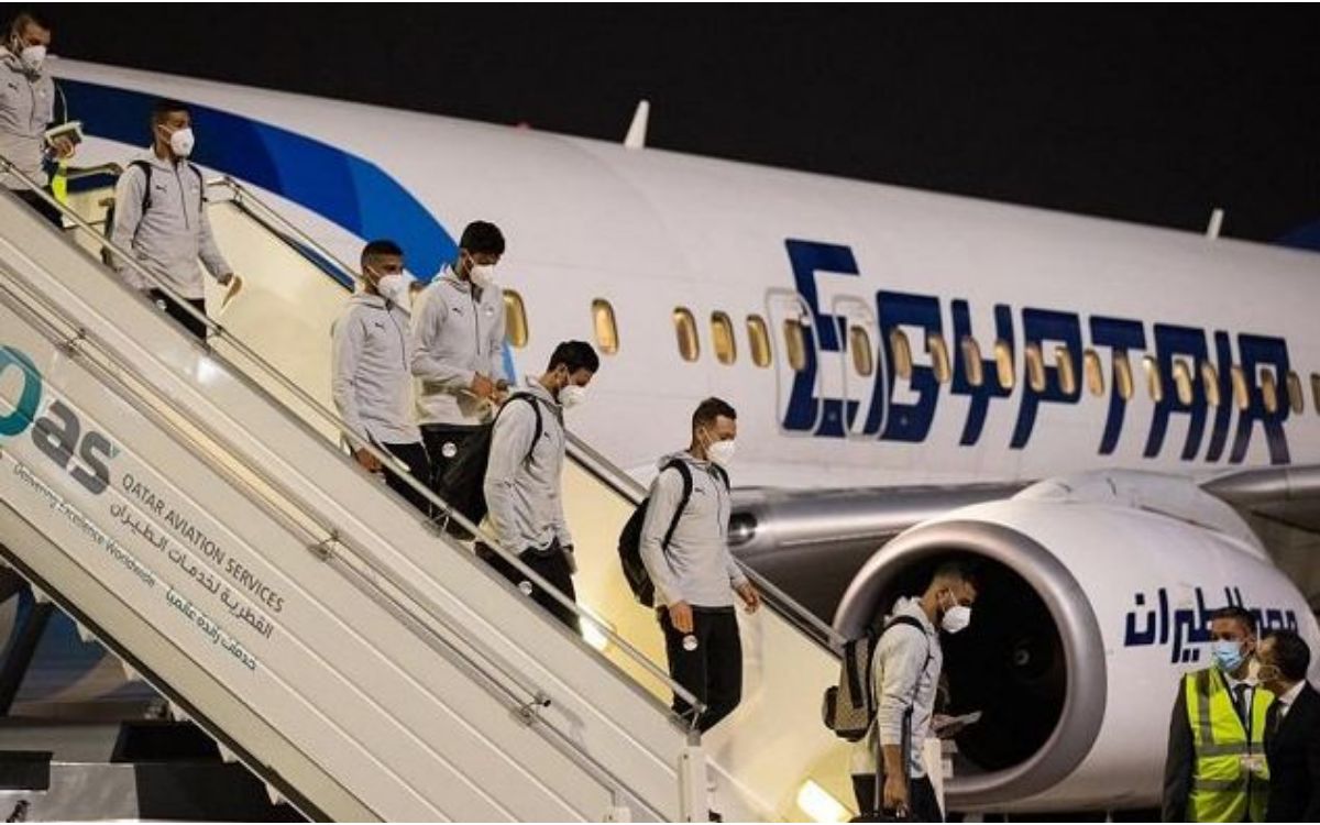المنتخب المصري يصل إلى الدوحة للمشاركة في كأس العرب لكرة القدم
