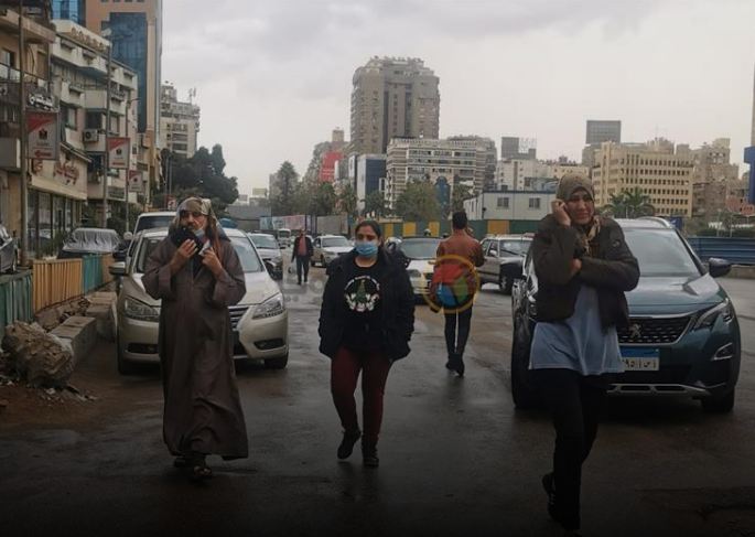 سوء الأحوال الجوية بالقاهرة ومناشدة من المحافظ بعدم النزول إلا للضرورة 7