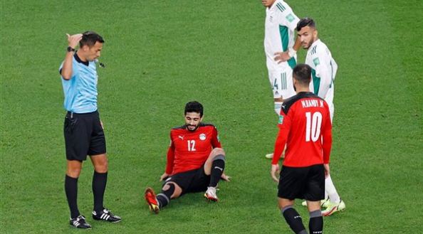 الإنذارات تضع مصر مع الأردن والجزائر مع المغرب بدور الــ 8 بكأس العرب لكرة القدم 7